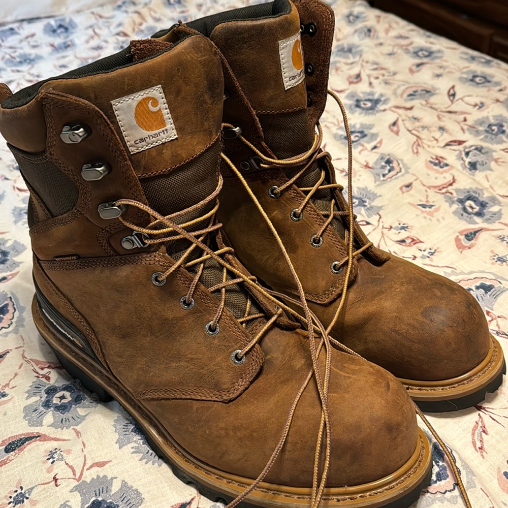 Carhartt work boots. Size 14